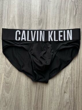 Calvin Klein | Intense Power Micro Hip Brief in Black/Grey (Small)
